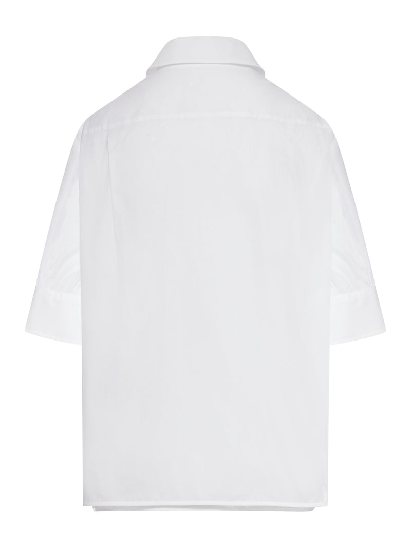 SEMI-TRANSPARENT COTTON SHIRT
