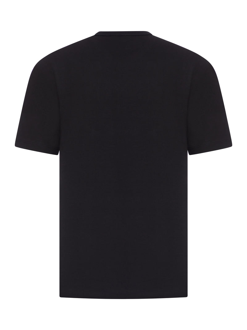 COTTON JERSEY T-SHIRT WITH EMBROIDERED LOGO