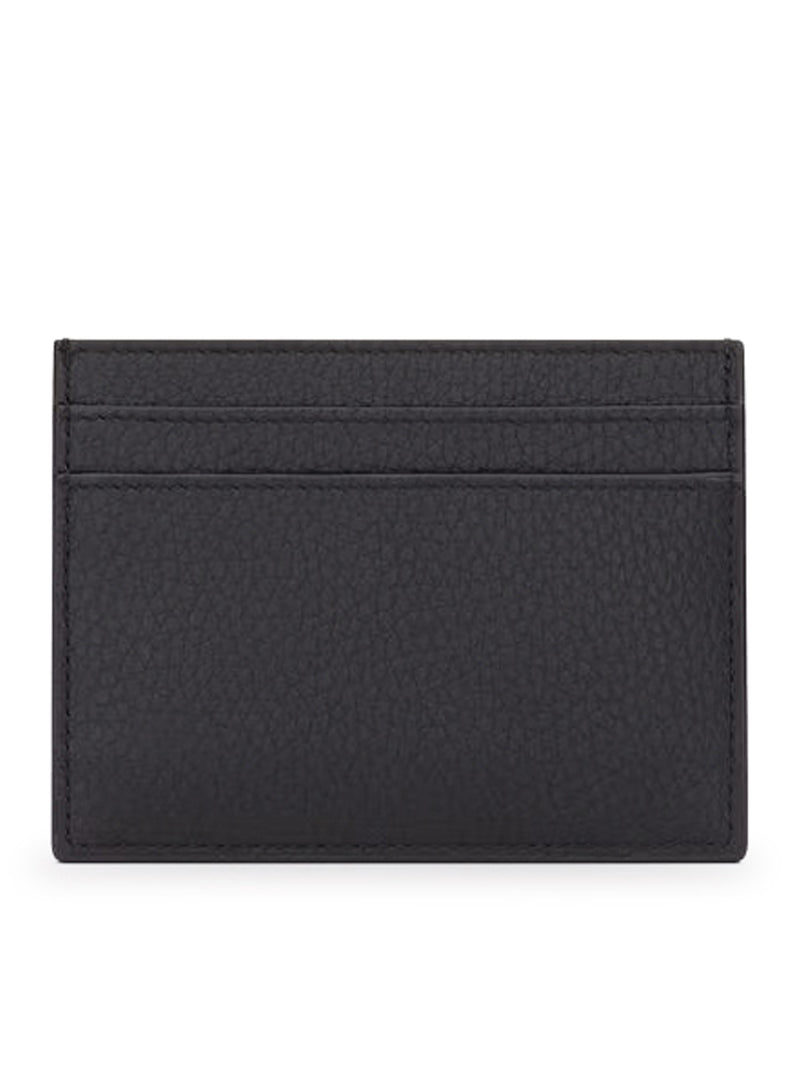 TINY CASSANDRE HAMMERED LEATHER CARD HOLDER