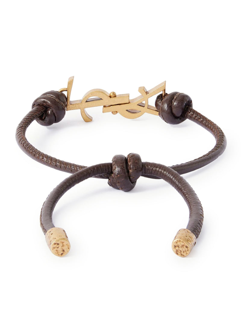 YSL WOVEN NAPPA BRACELET