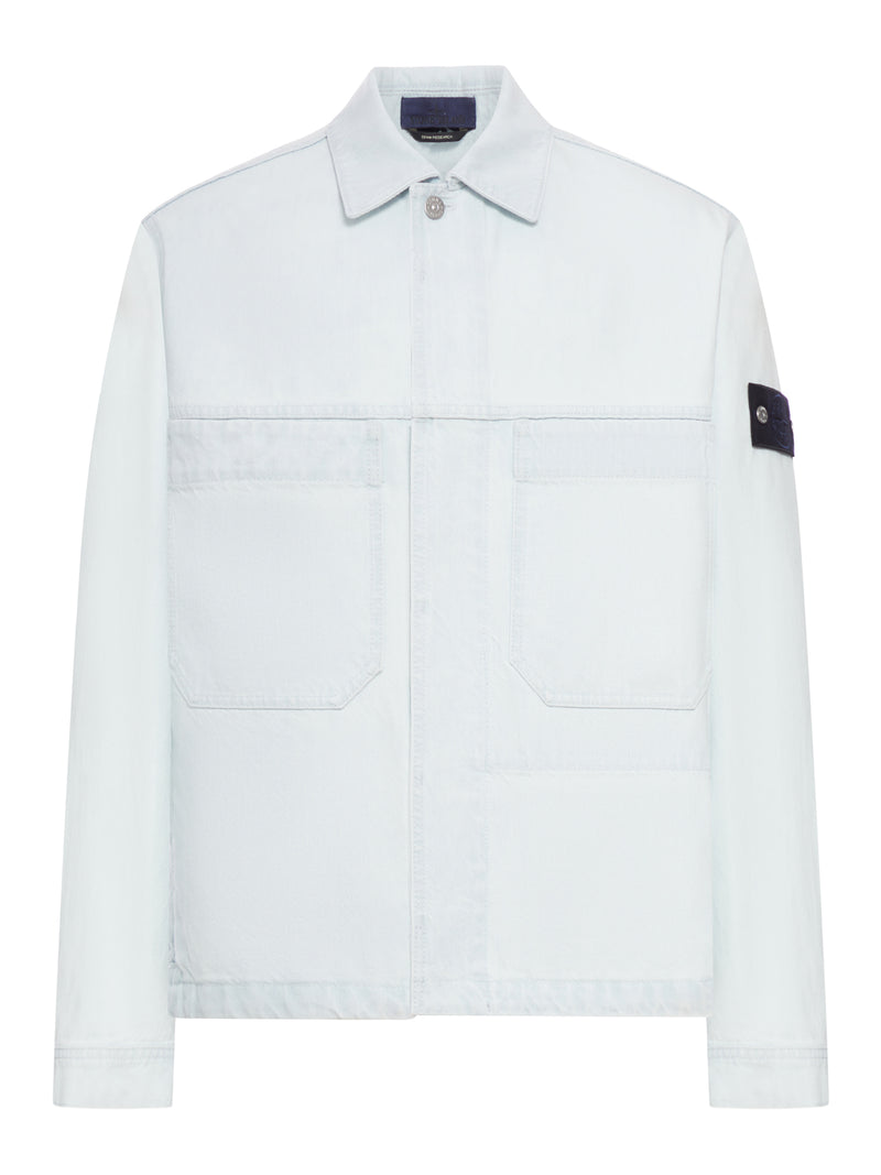 DENIM OUTWEAR WITH PATCH POCKETS