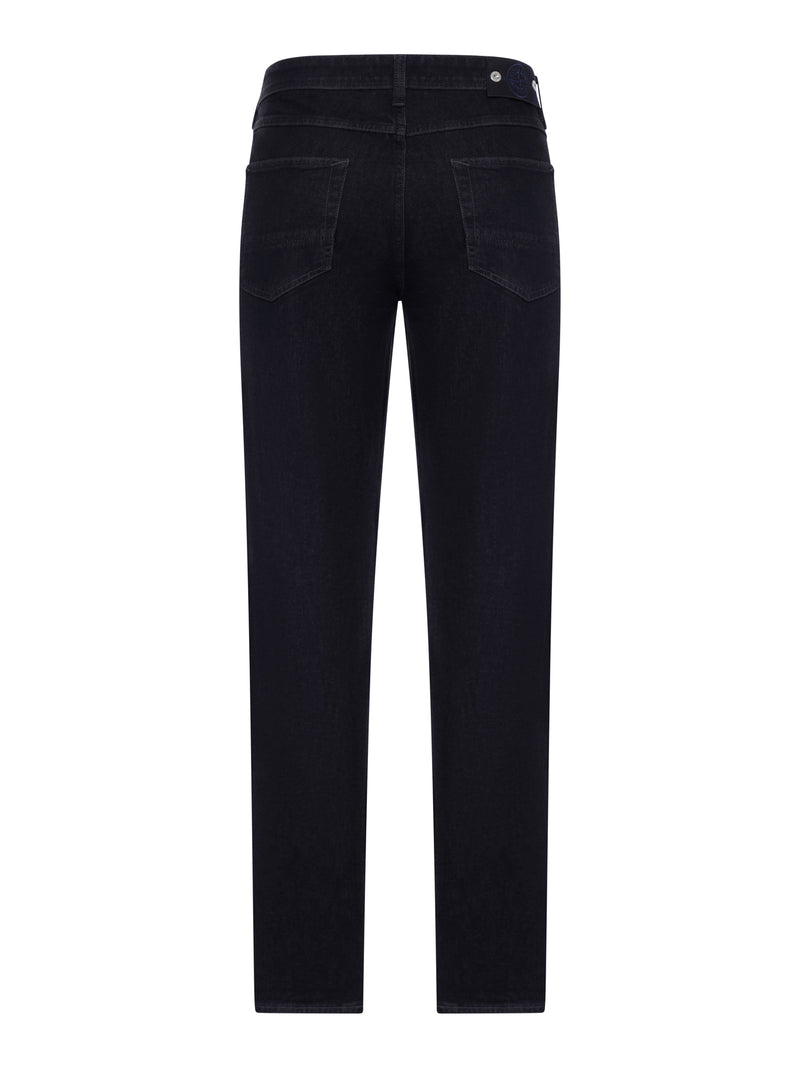 SLIM JEANS WITH COMPASS LOGO