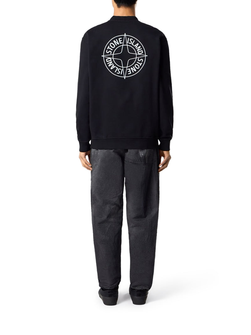 CREW NECK SWEATSHIRT WITH 