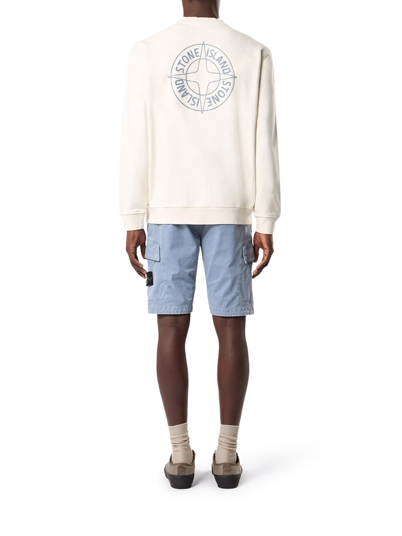 CREW NECK SWEATSHIRT WITH 