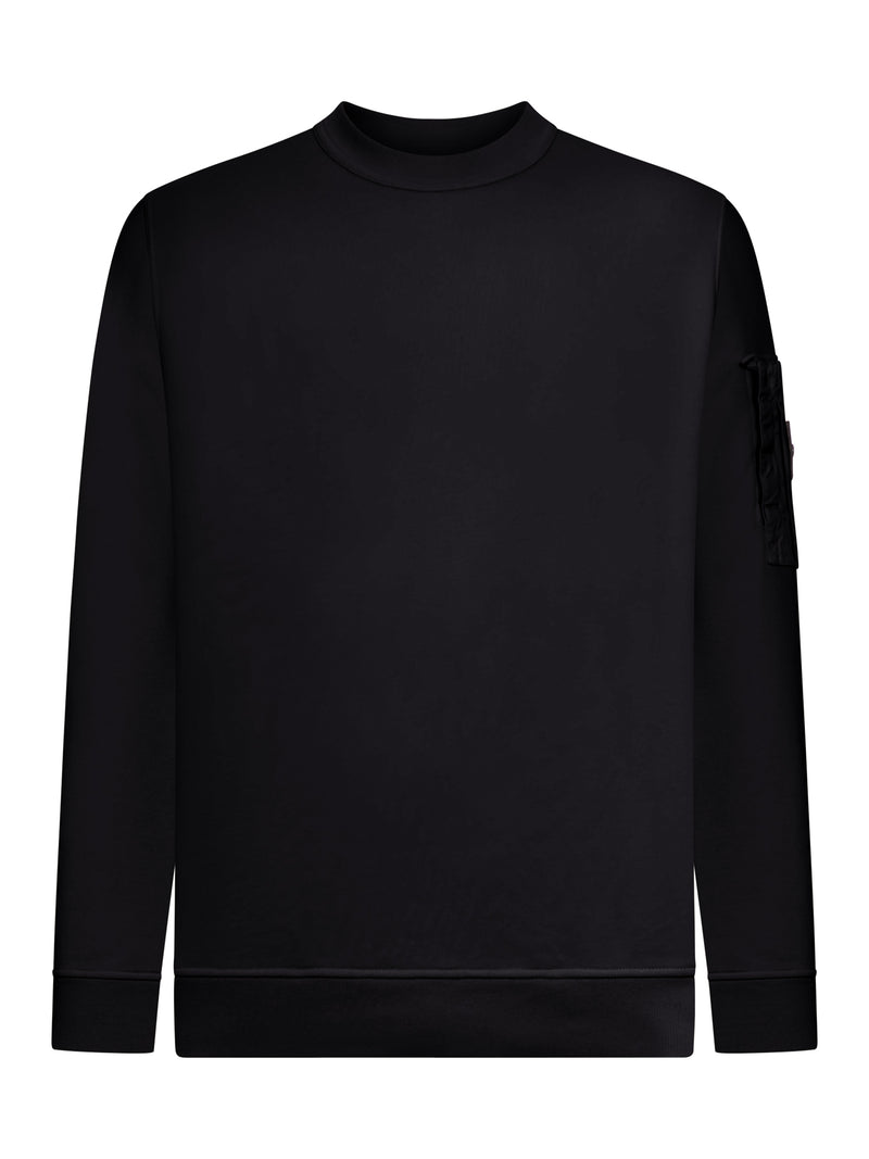 REGULAR FIT CREW NECK SWEATSHIRT WITH SEASONAL POCKET