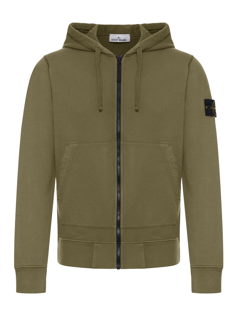 ORGANIC COTTON ZIP-UP HOODIE