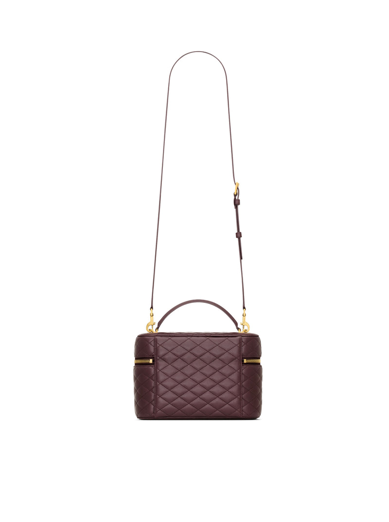 GABY LARGE LAMBSKIN VANITY BAG