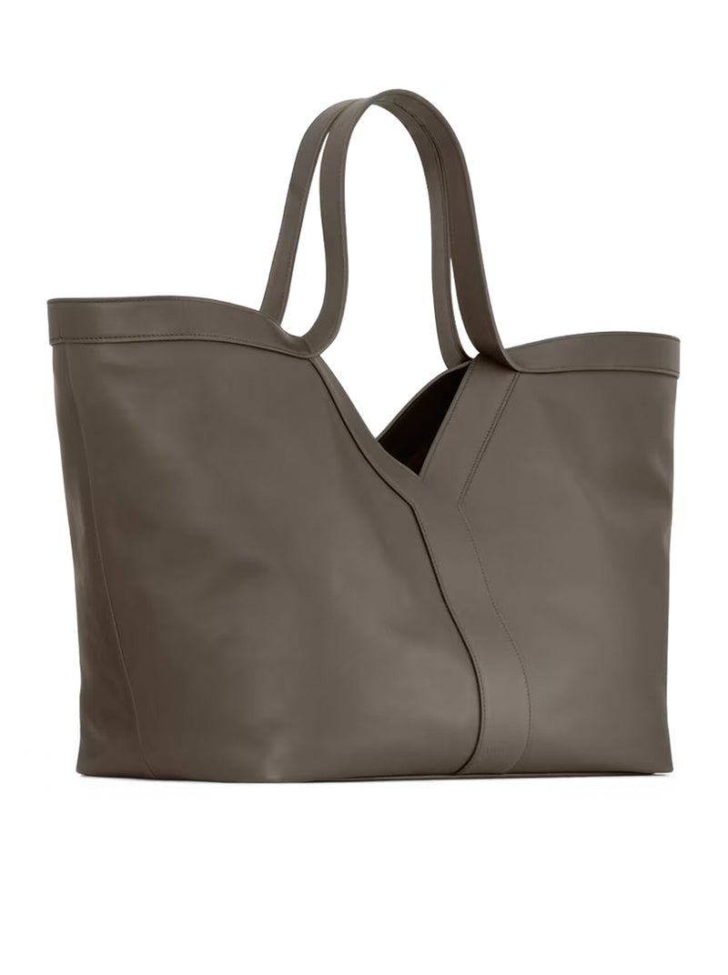 Y TOTE IN LEATHER
