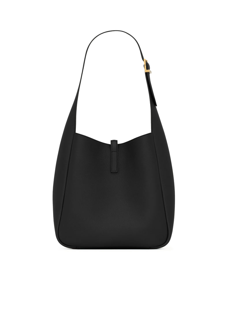 LE 5 À 7 SUPPLE SMALL IN HAMMERED LEATHER