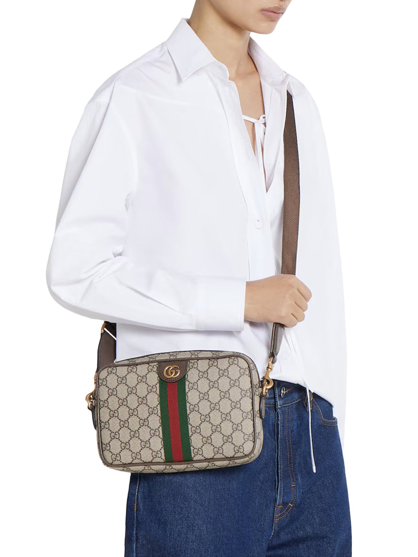 OPHIDIA SMALL SHOULDER BAG