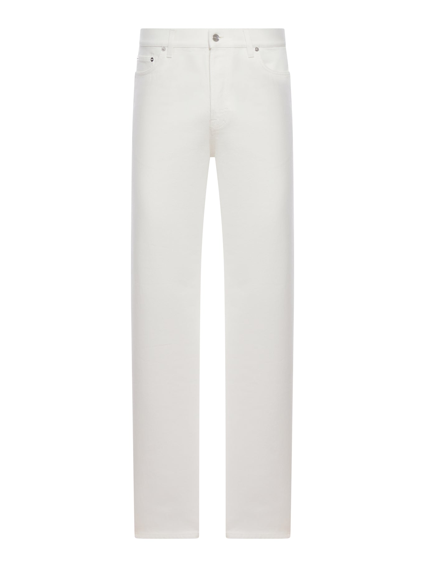 WHITE DENIM JEANS