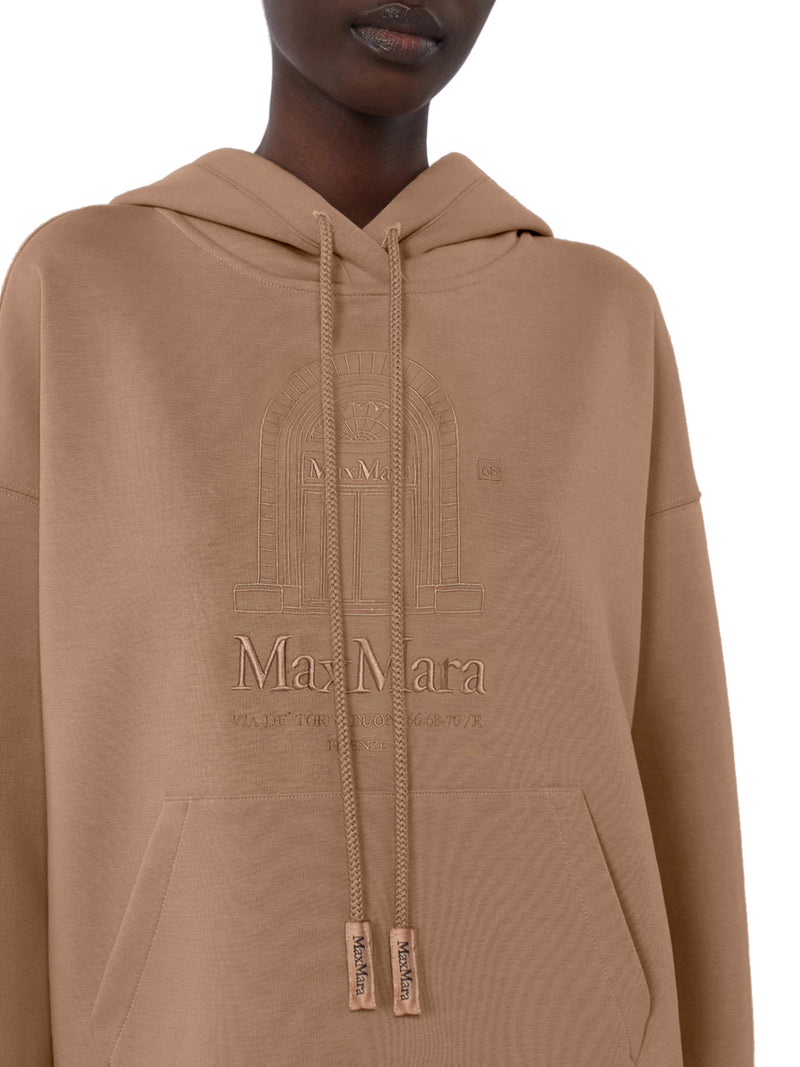 TECHNICAL COTTON JERSEY SWEATSHIRT