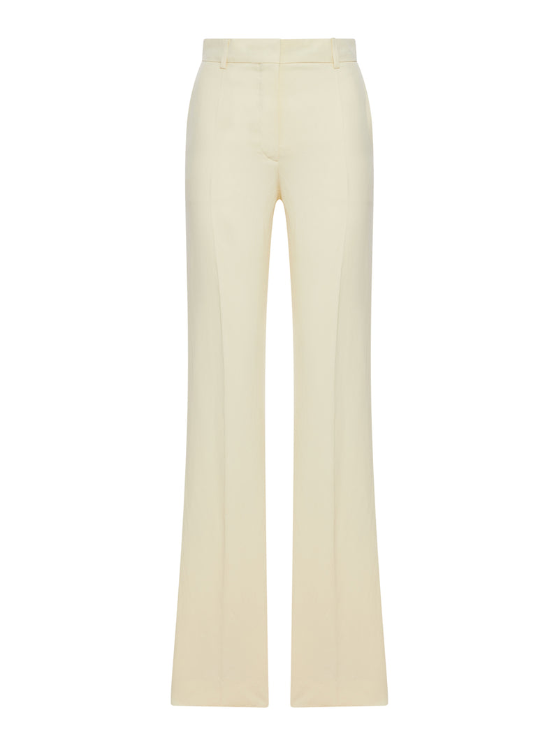 FITTED FLARE PANTS