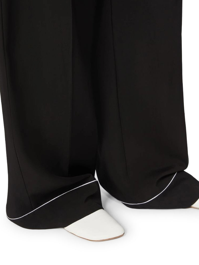 SATIN RIVET JOGGER PANTS