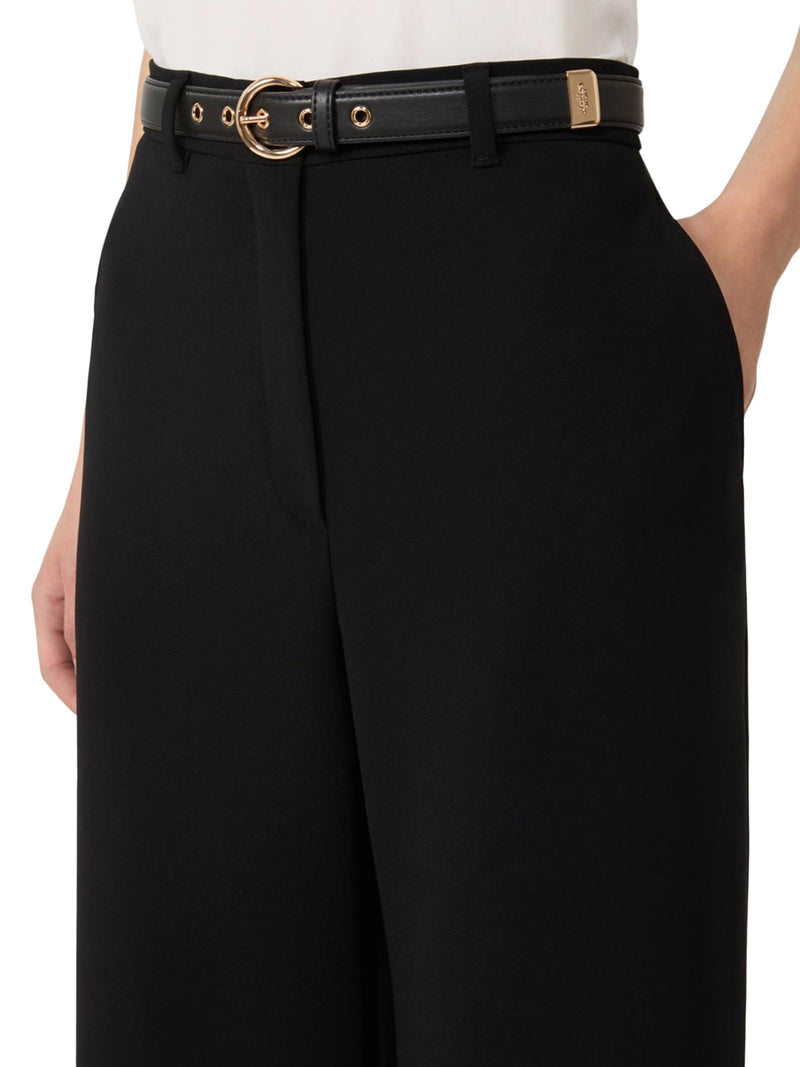 WIDE LEG CADY PANTS