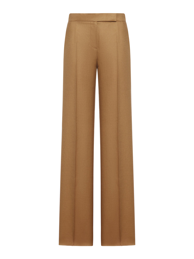 BADESSE TAILORED LINEN TROUSERS