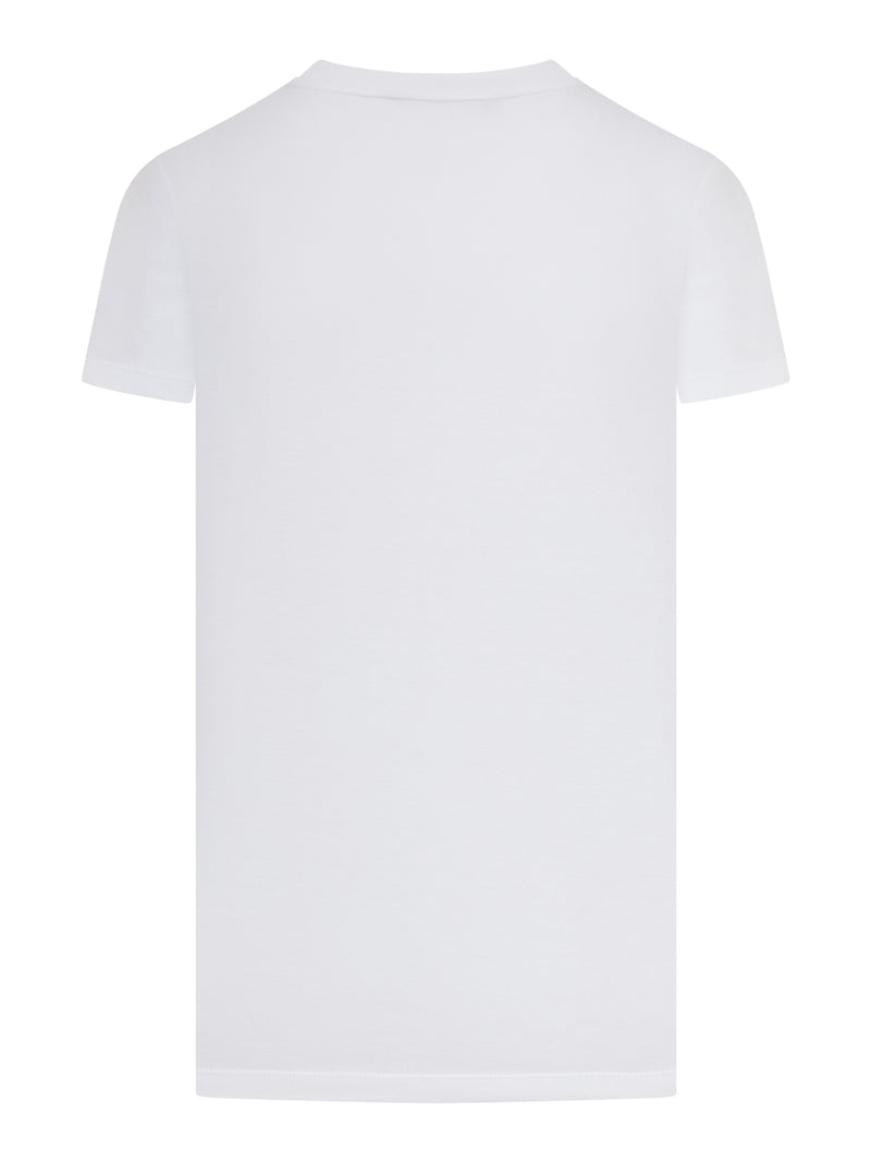 JERSEY T-SHIRT WITH EMBROIDERED LOGO