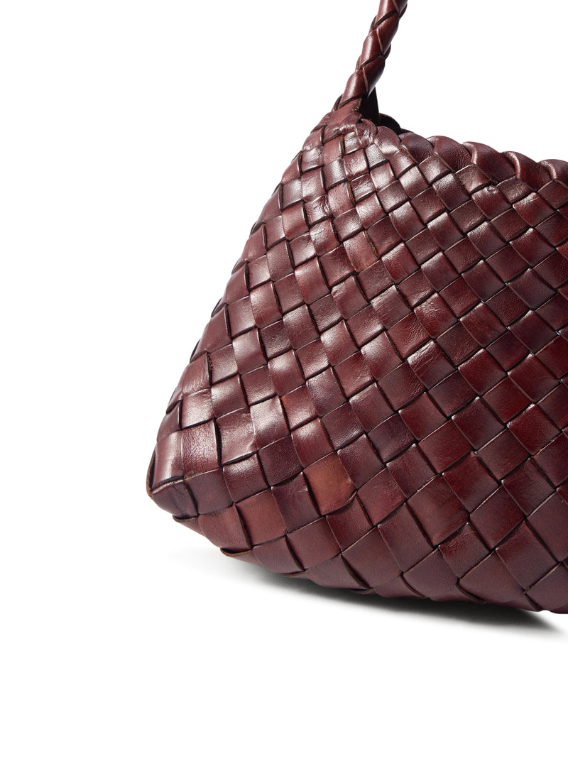 ROSANNA MINI BAG IN WOVEN LEATHER