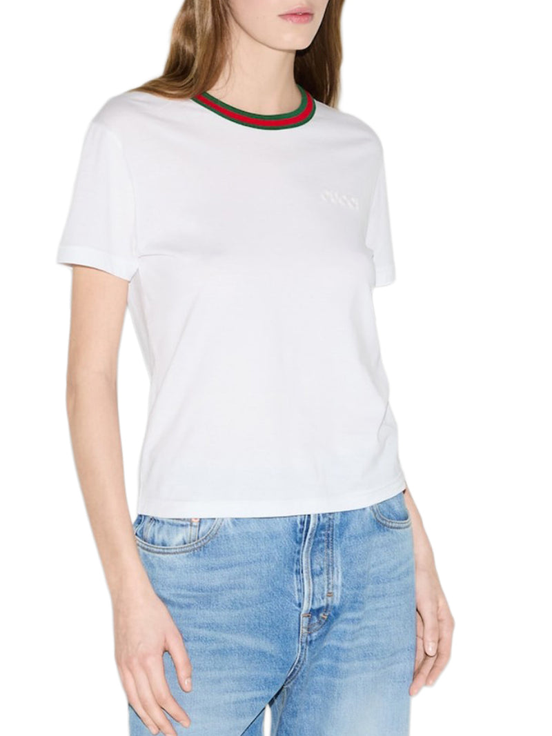 JERSEY T-SHIRT WITH WEB BAND