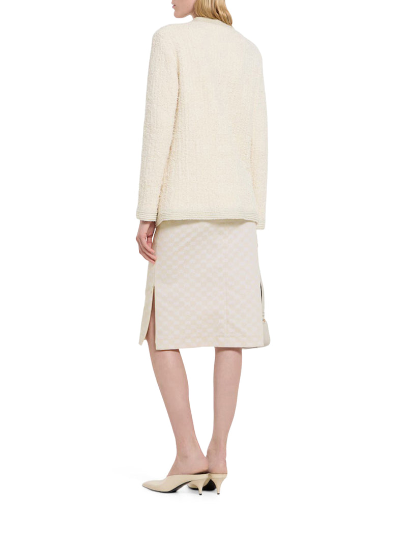 BOUCLE WOOL CARDIGAN