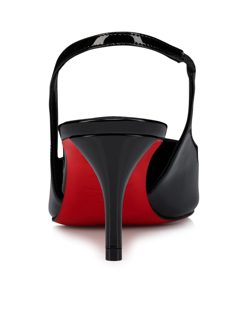 MISS Z 60MM PATENT CALFSKIN SLINGBACK PUMP