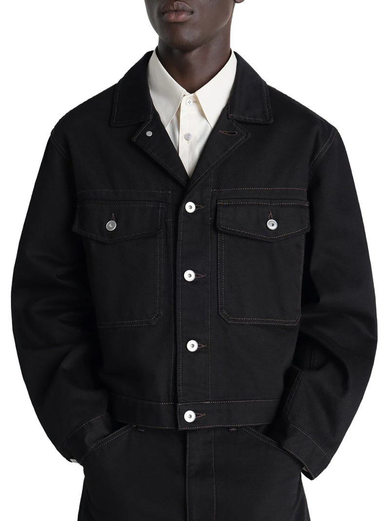 TRUCKER JACKET IN HEAVY DENIM