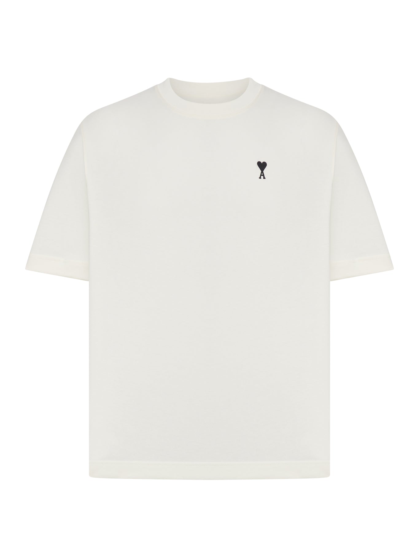 ami PARIS プリント ホワイト Tシャツ WHITE T-SHIRT WITH PLACE DES VICTOIRES PRINT IN COTTON – Suit