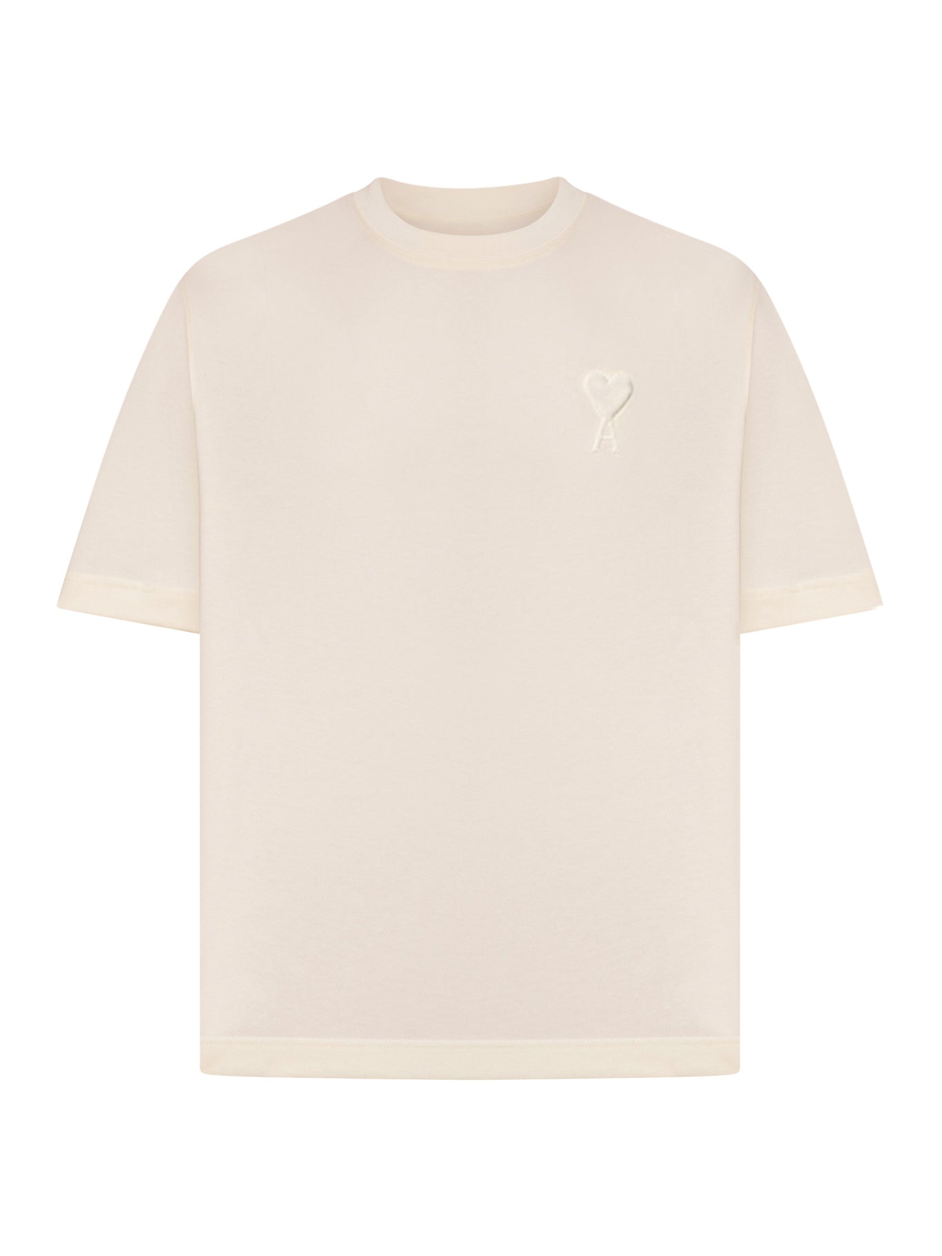 WHITE T-SHIRT WITH PLACE DES VICTOIRES PRINT IN COTTON – Suit