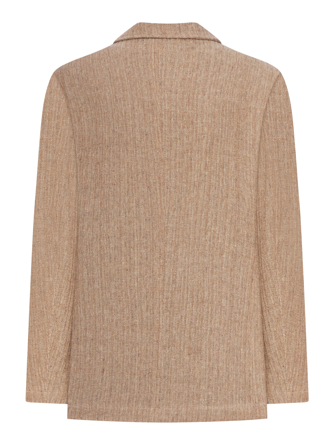 DOUBLE-BREASTED LINEN BLAZER