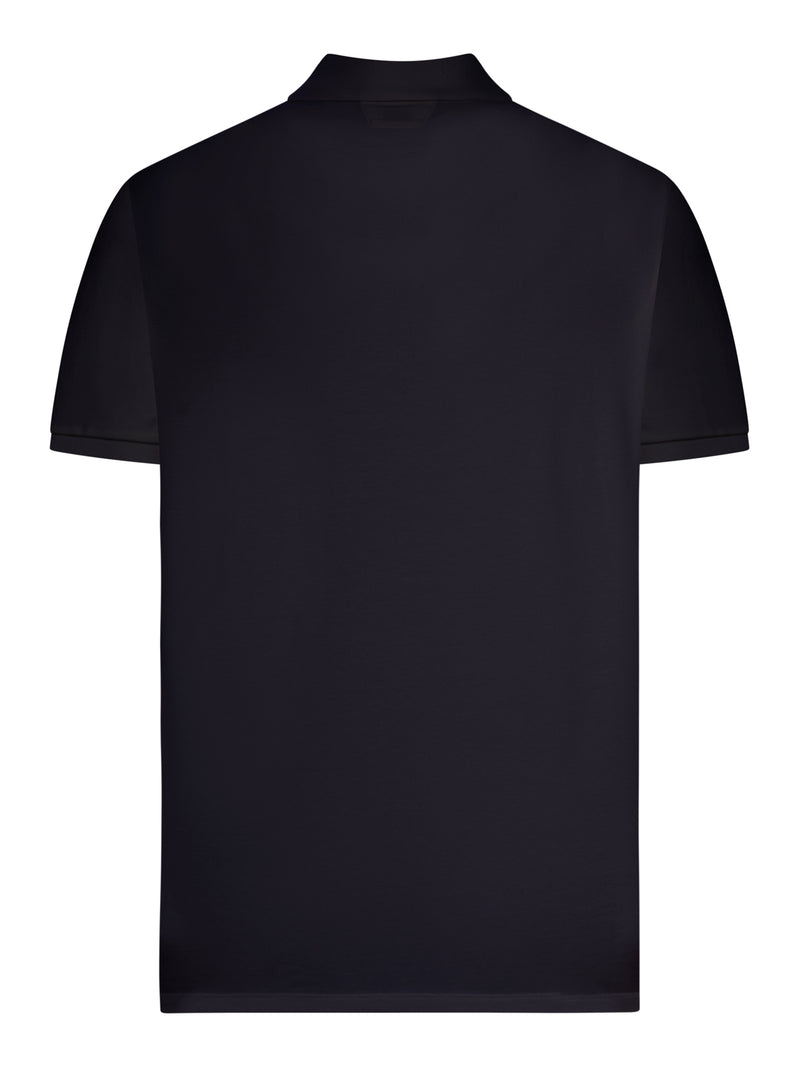 SHORT-SLEEVED POLO SHIRT IN STRETCH PIQUET