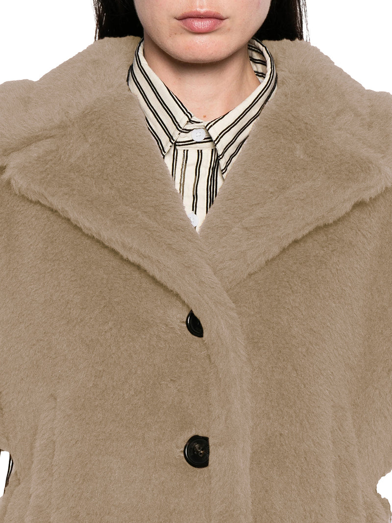 CORVINO 4 TEDDY SHORT COAT