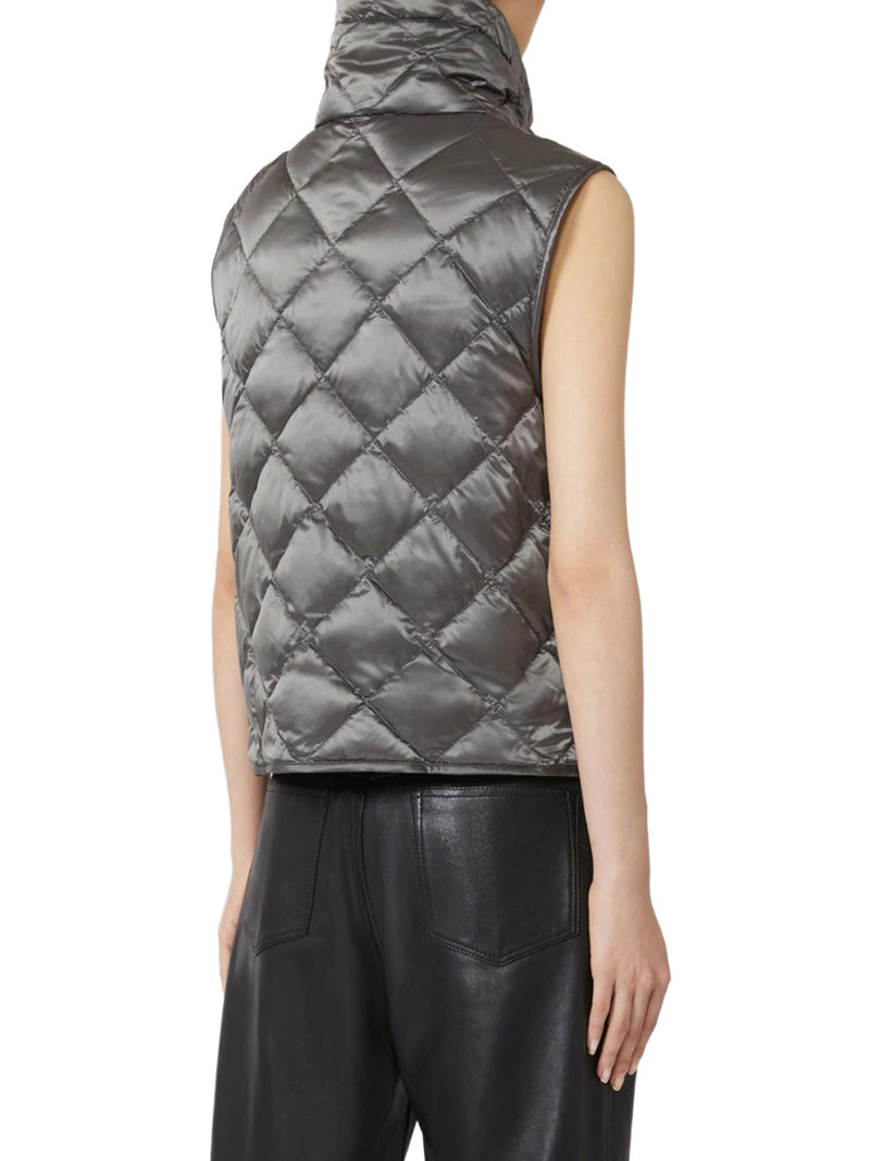 PADDED VEST IN DROP-RESISTANT NYLON CANVAS