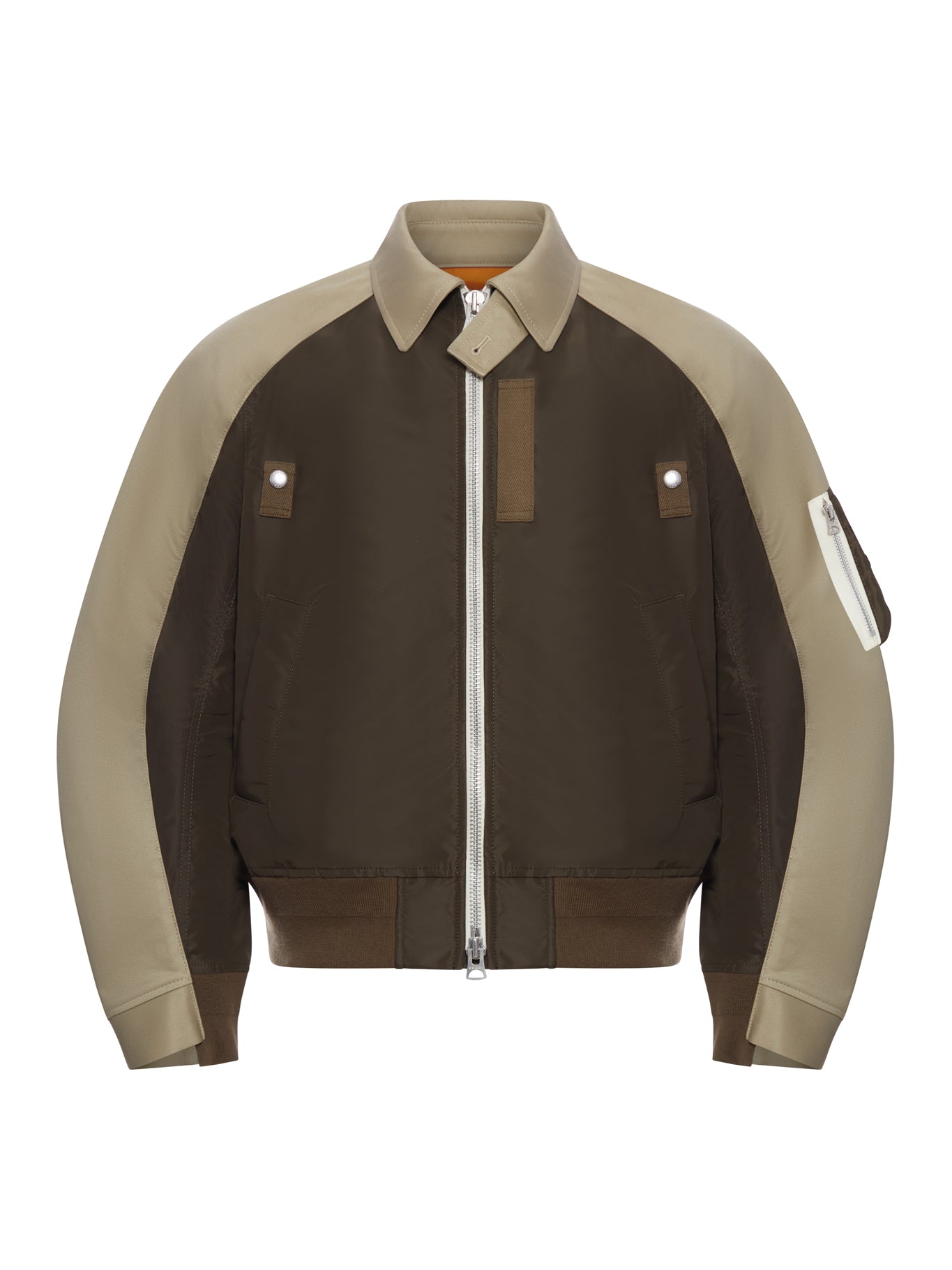 COTTON CHINO X NYLON TWILL BLOUSON – Suit Negozi Row