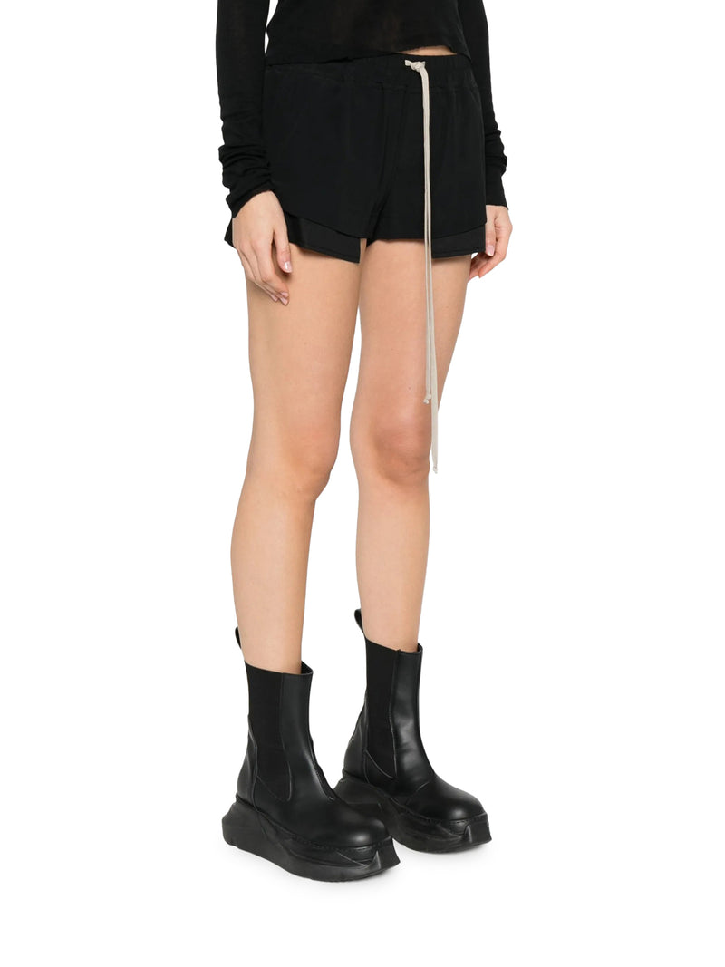 FOG SHORTS WITH DRAWSTRING IN SILK BLEND