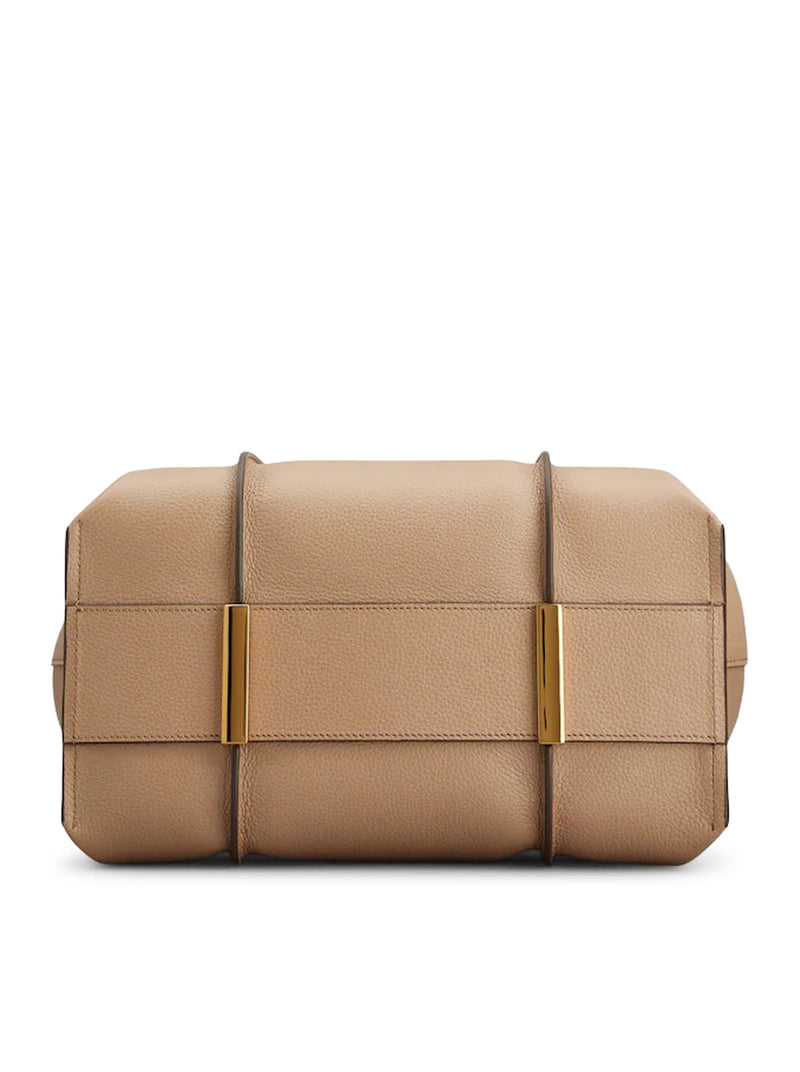 T TIMELESS SMALL LEATHER SHOPPING BAG