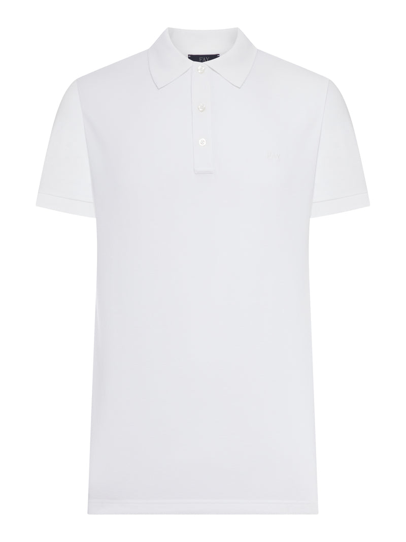 COTTON PIQUET POLO SHIRT