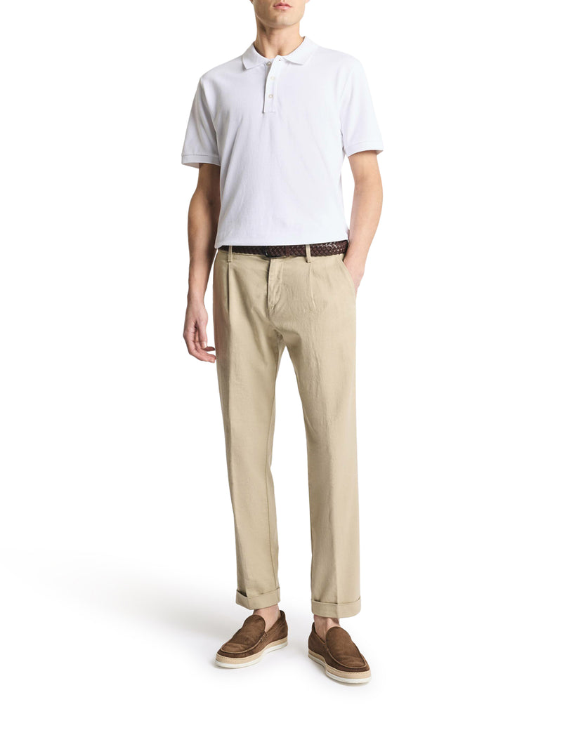 COTTON PIQUET POLO SHIRT