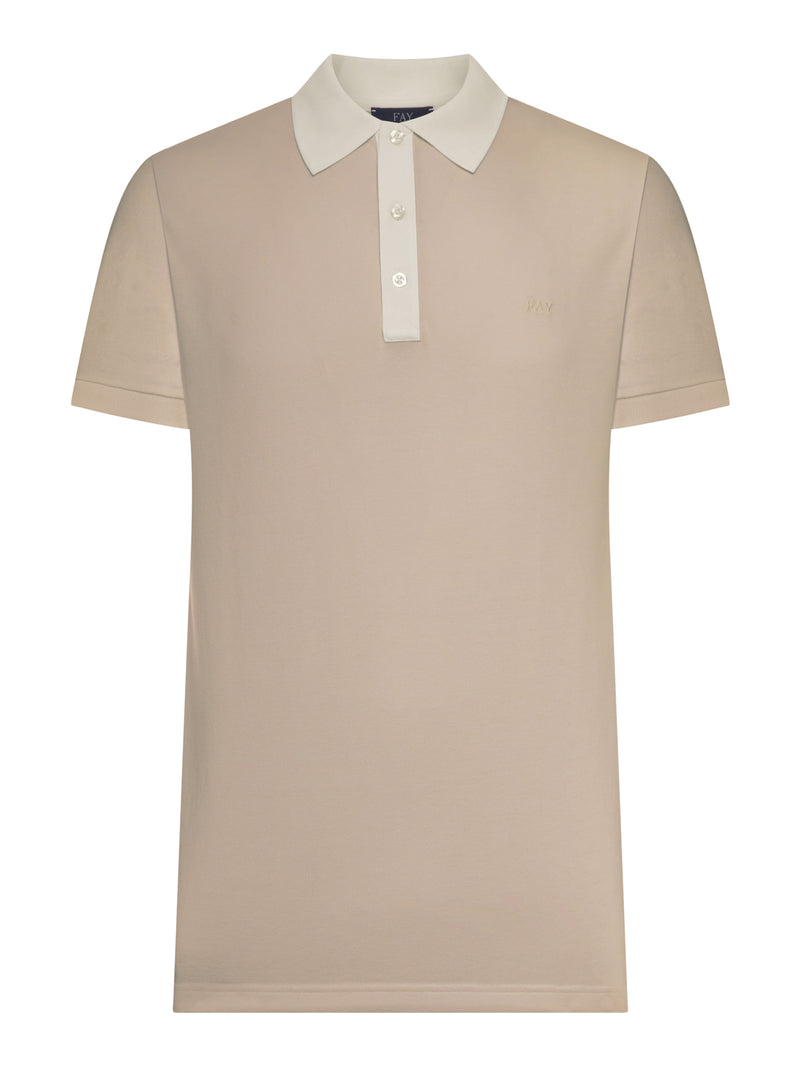 COTTON PIQUET POLO SHIRT