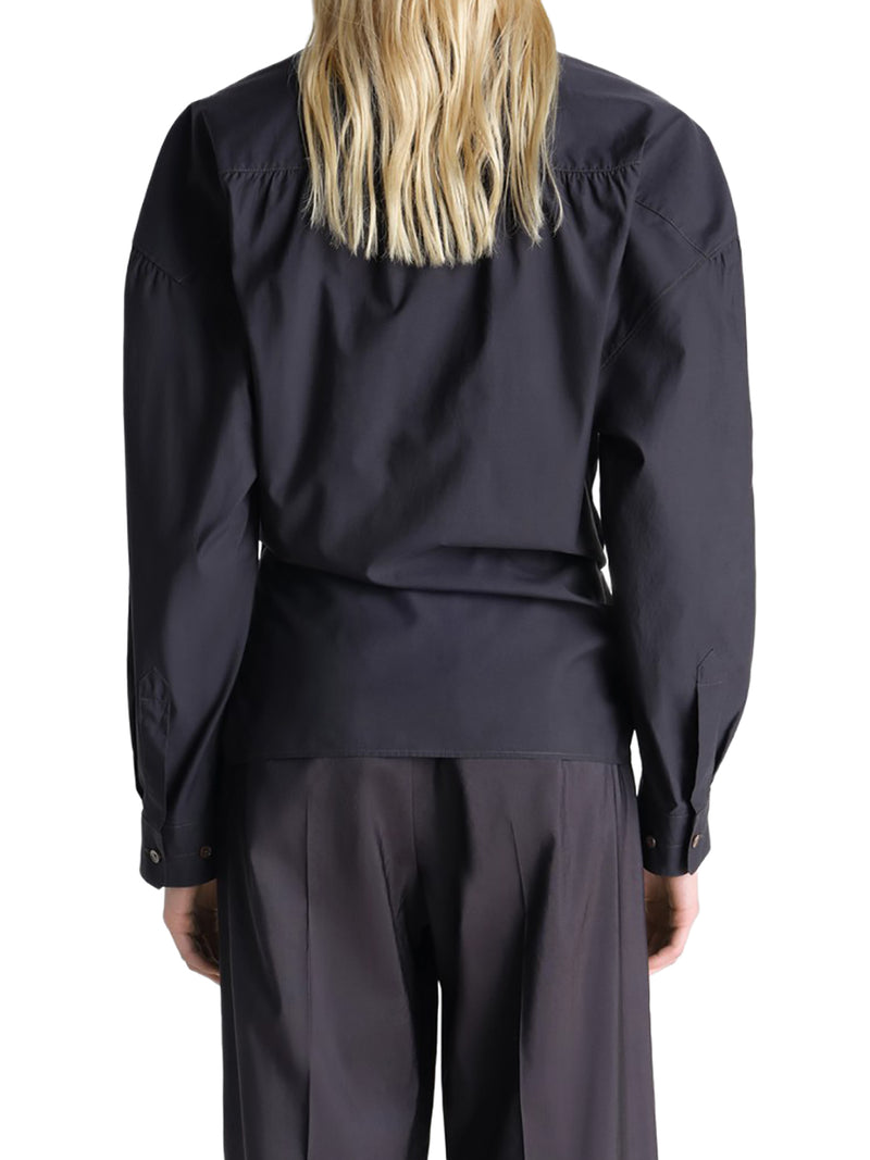 TWISTED COTTON SHIRT