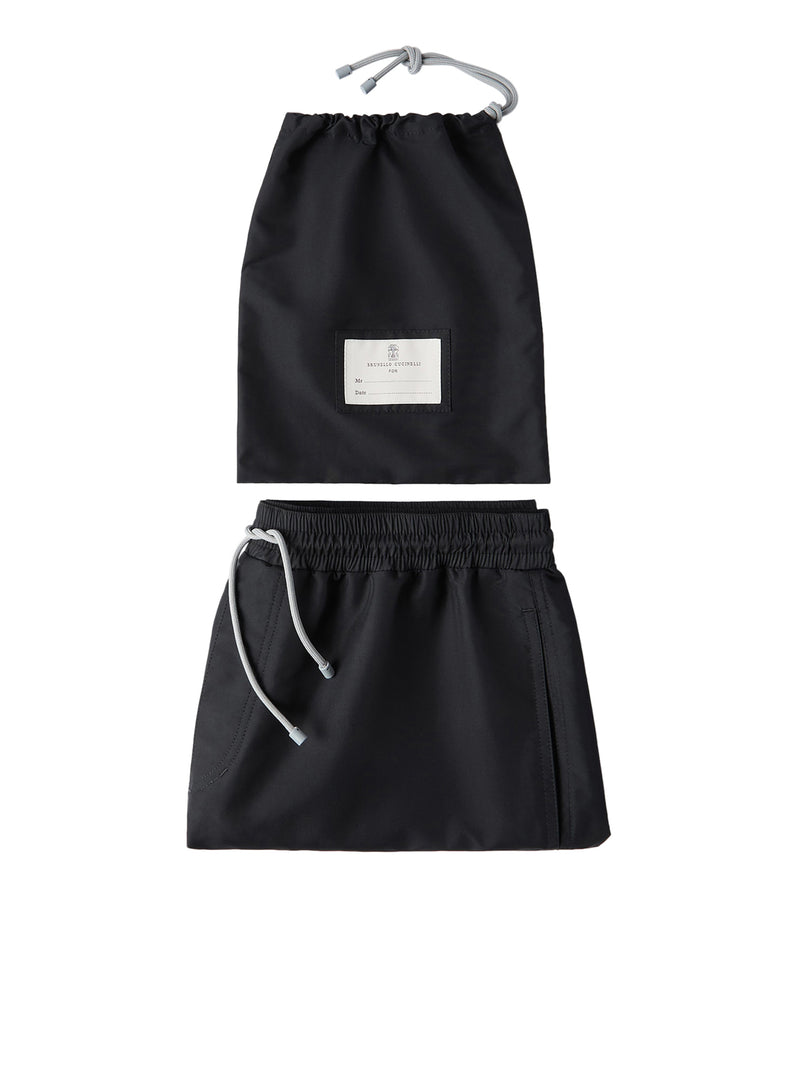 SWIMSUIT WITH EMBROIDERED LOGO