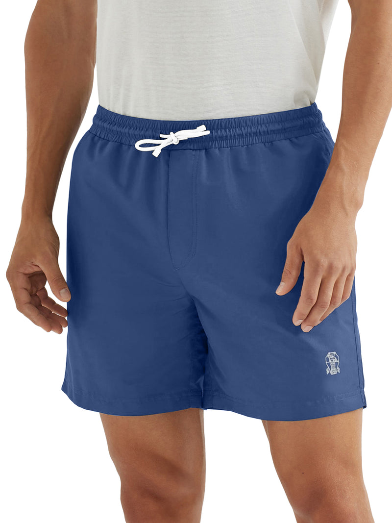 SWIMSUIT WITH EMBROIDERED LOGO