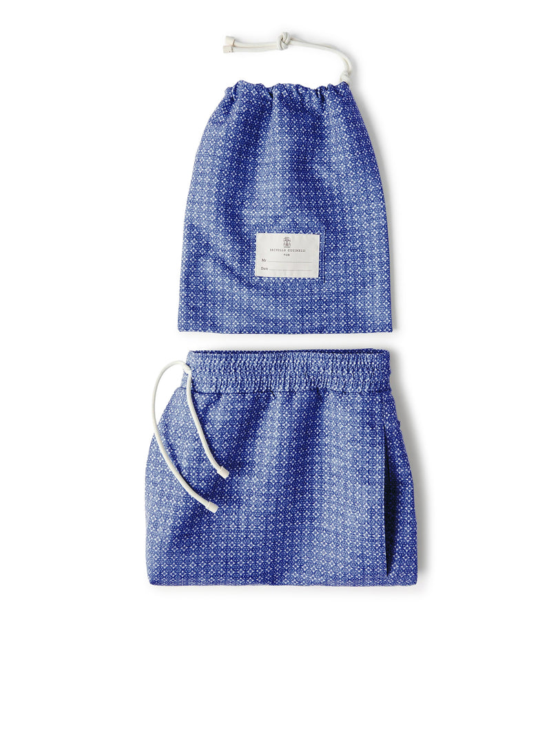 NYLON SWIMSUIT WITH FLOWER PRINT