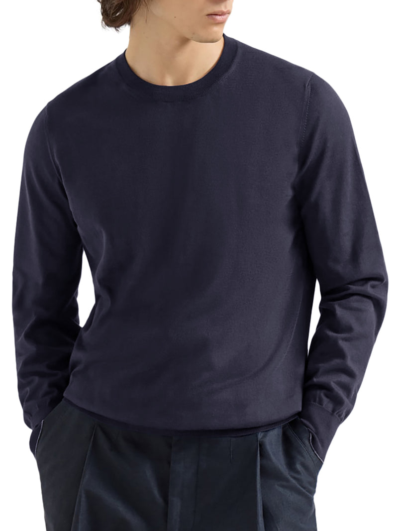LIGHTWEIGHT COTTON SWEATER