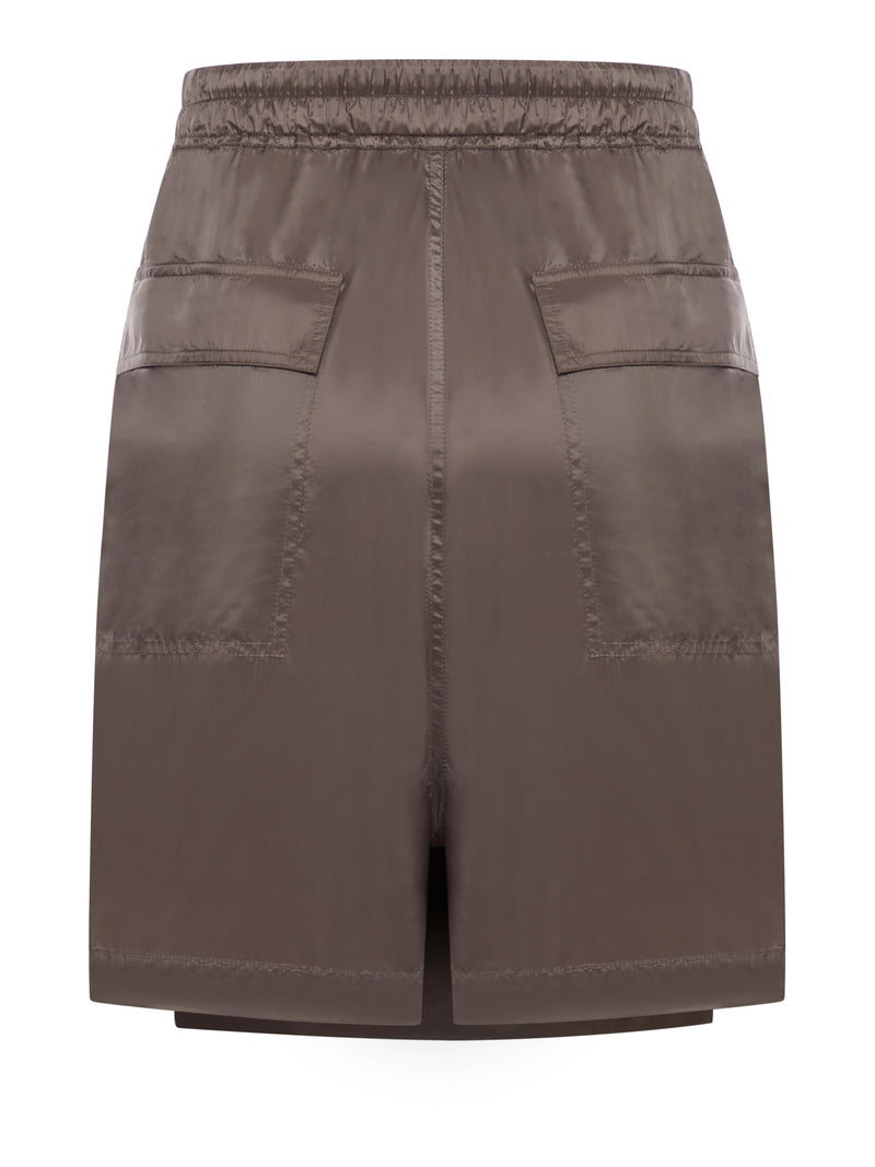 KILT SHORTS IN TECHNICAL FABRIC