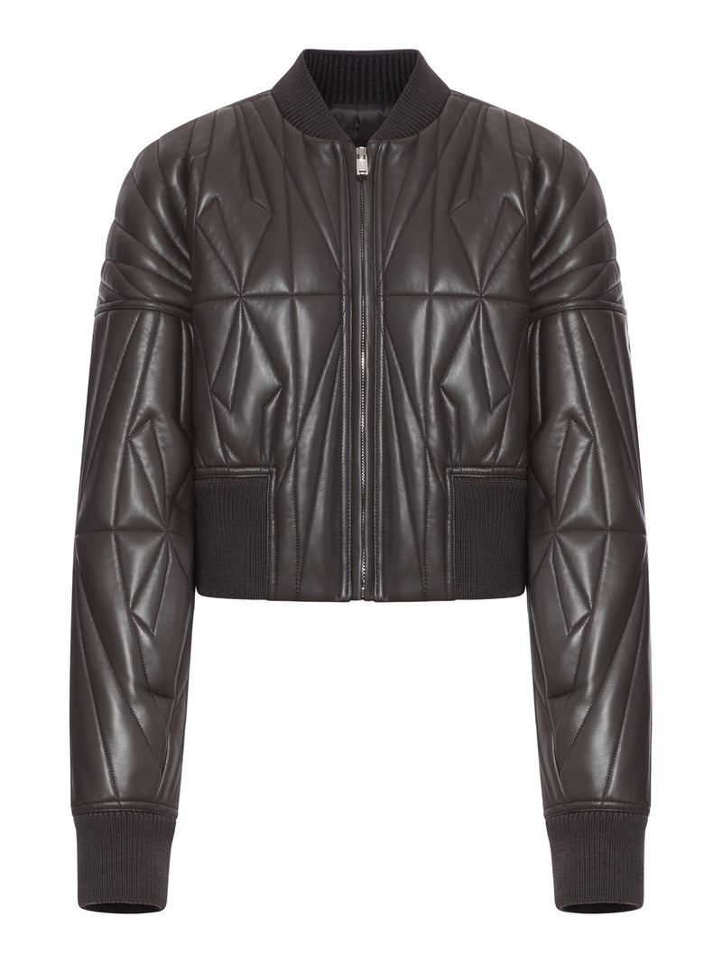 GEOCAMO CROPPED JACKET