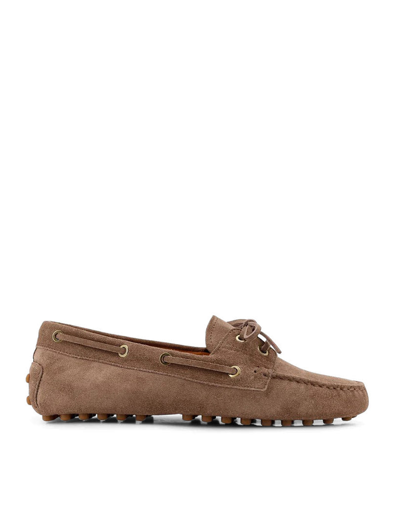 GOMMINO SUEDE BOAT LOAFERS