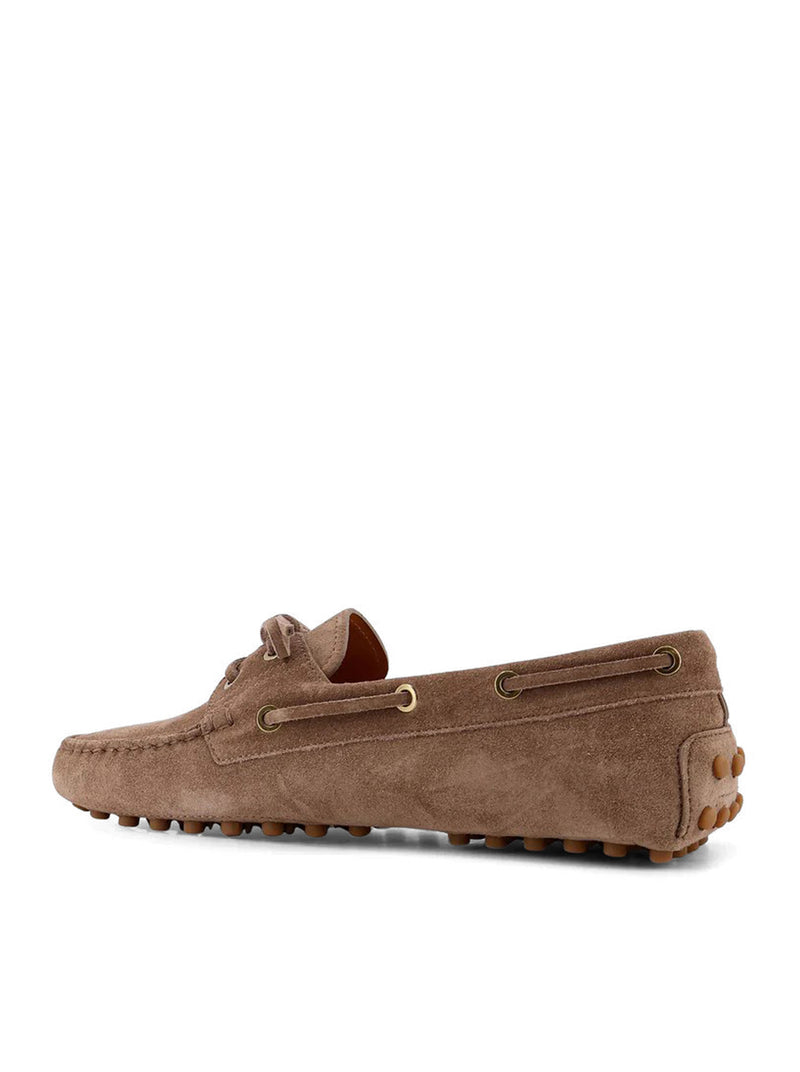 GOMMINO SUEDE BOAT LOAFERS