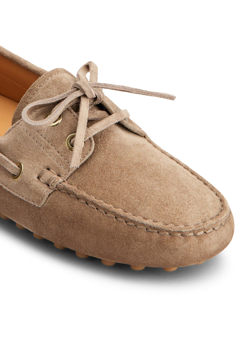 GOMMINO SUEDE BOAT LOAFERS