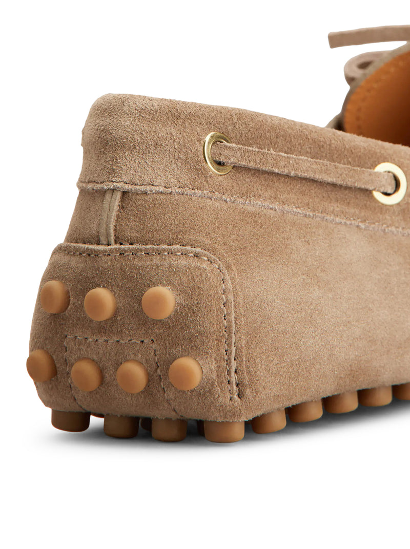 GOMMINO SUEDE BOAT LOAFERS