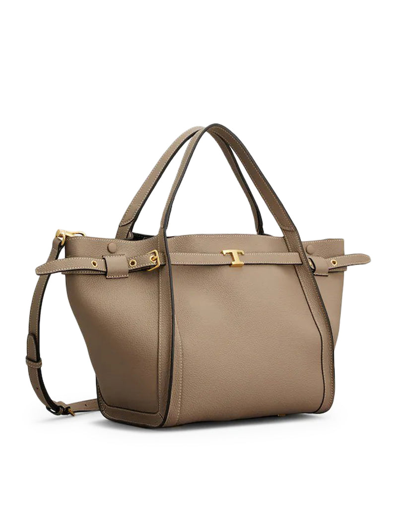 SMALL LEATHER SHOPPING BAG